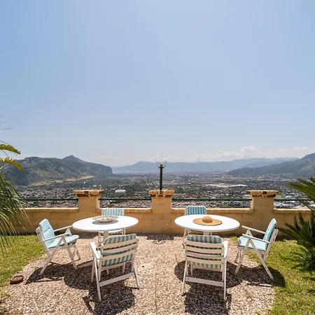 Vista Mare Con Piscina Privata A Mondello Villa Palermo